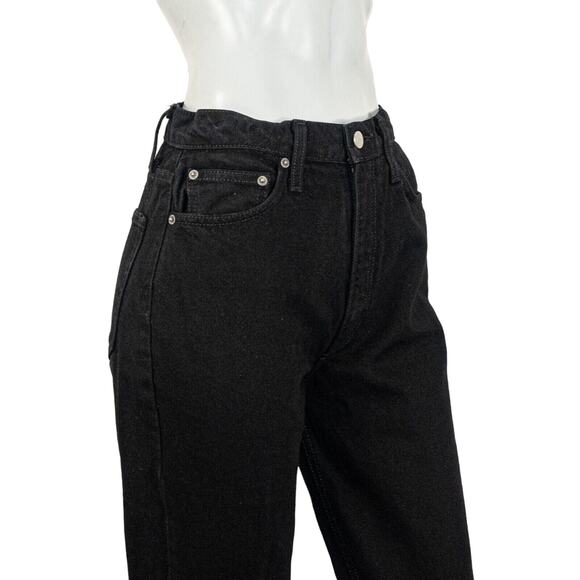 REFORMATION Jeans Women's Stevie Ultra High Rise Jeans in Black size 27 - Picture 10 of 11